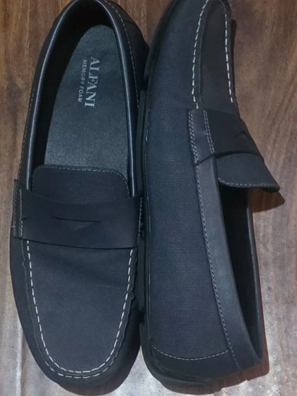 Alfani Iker Men's Penny Driving Loafers Size 9.5M Memory Foam Slip-On Shoe